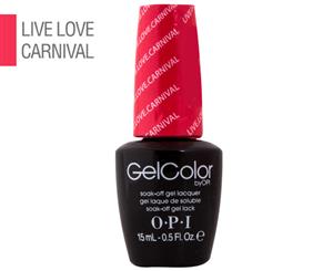 OPI GelColor Lacquer - Live Love Carnival