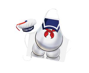 Official Ghostbusters Stay Puft Apron And Hat Set