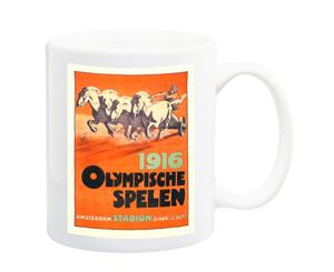 Olympic Games Amsterdam 1916 Poster Mug - 11 Fluid Oz