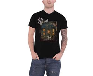 Opeth T Shirt In Cauda Venenum Album Cover Band Logo Official Mens - Black