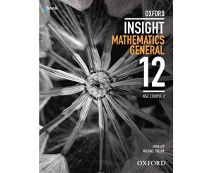 Oxford Insight Mathematics General 12 - HSC Course 2  Student Book + obook