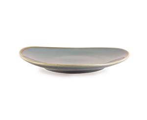 Pack of 6 Olympia Kiln Triangular Plate Ocean 230mm