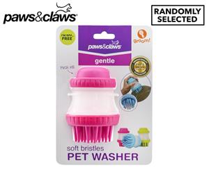 Paws & Claws Soft Bristles Pet Washer - Randomly Selected