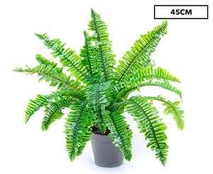 Plantasia 45cm Boston Fern Artificial Pot Plant