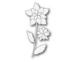 Poppystamps Dies Poinsettia Stem 1336