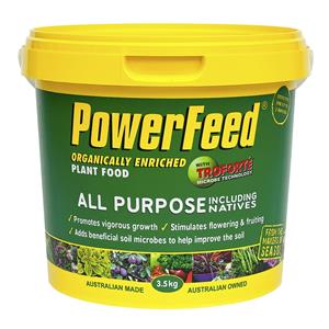 Powerfeed 3.5kg Organically Enriched Granular Plant Food With Troforte All Purpose Including Natives