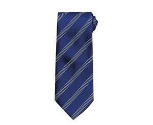 Premier Tie - Mens Four Stripe Work Tie (Pack Of 2) (Navy/Blue) - RW6945