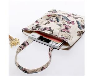 Printed Butterfly Women's Toto Bag