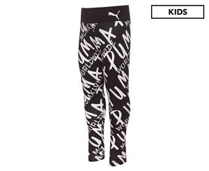 Puma Girls' Alpha Leggings - Puma Black