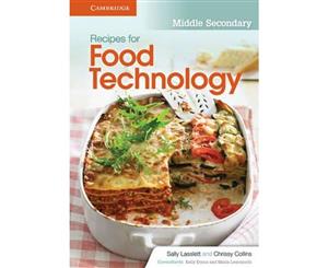 Recipes for Food Technology Middle Secondary Workbook