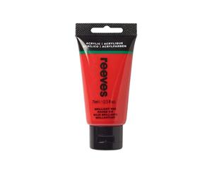 Reeves - Acrylic Paint 75ml - Brilliant Red 230