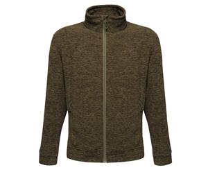 Regatta Mens Thornly Full Zip Fleece (Dark Khaki Marl) - RG4159