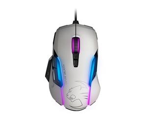 Roccat Kone Aimo Rgba Smart Customization Gaming Mouse (White Version)