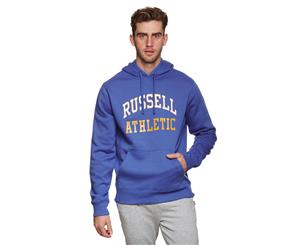 Russell Athletic Men's Logo Hoodie - Neptune Blue