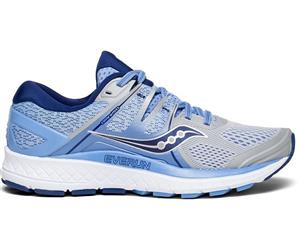 Saucony Women's Omni ISO Running Shoes - Silver/Blue/Navy