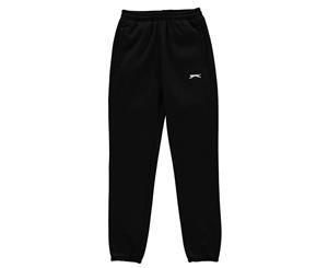 Slazenger Boys Fleece Pants Trousers Bottoms Junior - Black