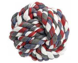 Small Flossy Chews Monkey Fist Rope Dog Ball - 9cm (Mammoth)