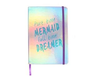 Something Different Part Time Mermaid A5 Notebook (Multicolour) - SD2065