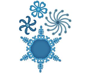 Spellbinders Shapeabilities 2011 Snowflake Pendant S5-054