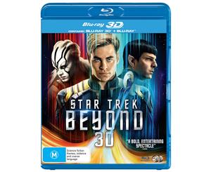 Star Trek Beyond 3D Edition with 2D Edition Blu-ray Region B