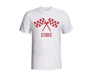 Stoke Waving Flags T-shirt (white)