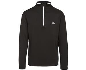 Trespass Mens Ronson Quick Dry Long Sleeve Active Top (Black) - TP3208