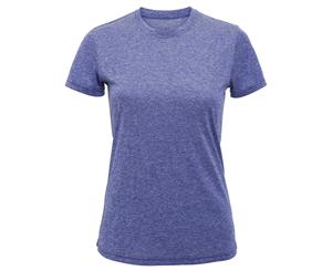 Tri Dri Womens/Ladies Performance Short Sleeve T-Shirt (Purple Melange) - RW5573