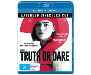 Truth Or Dare Extended Directors Cut with UltraViolet Copy Blu-ray Region B