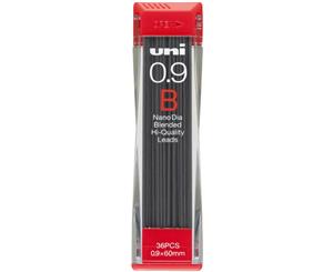 Uniball Nano Dia Mechanical Pencil Lead Pack 0.9mm B