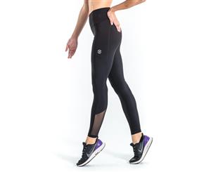 Virus - Nlw05 | Utility Women's High Rise Compression Pant | Black/Silver