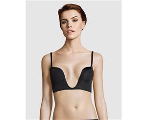 Wonderbra Ultimate Plunge Bra - Black