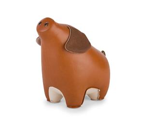 Zuny  Bookend Pig Tan