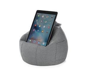 iCrib Tablet Bean Bag Cushion - Linen Look Grey