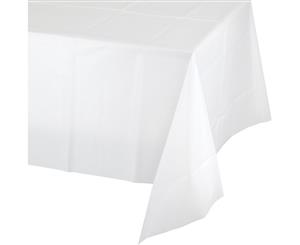 137cm x 274cm White Tablecover