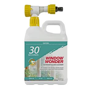 30 Seconds 2L Window Wonder Outdoor Glass Cleaner With Rapid Hose End Technology