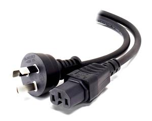 Alogic 3m Aus 3 Pin Mains Plug to IEC C15 High Temperature Male to Female (MF-3PC15-03)