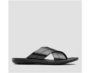 Aq by Aquila Mens Spector Sandals - Black