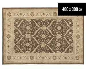 Arya Beauty Classic Collection Estelle 400x300cm XXL Rug - Brown