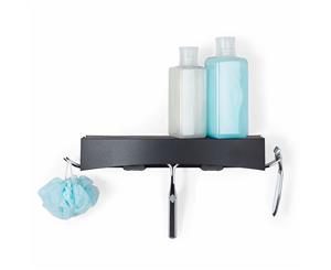 BETTER LIVING CLEVER Flip Shower Shelf - Matte Black