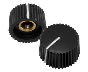 Black ABS Knob With Set Screw Suits 6.5Mm Shaft