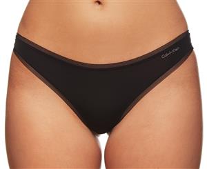 Calvin Klein Women's Sculpted Thong - Black