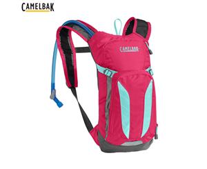 Camelbak Mini-MULE 1.5L Kids Hydration Pack - Azalea/Aruba Blue