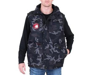 Canada Weather Gear Mens Waterproof Camouflage Outerwear Vest