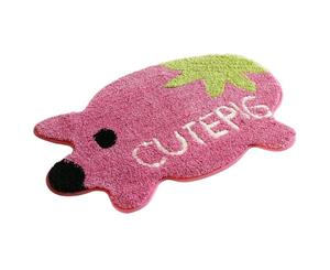 Cartoon Pig Doormat Rugs (45cm x 65cm )