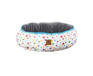 Charlie's Pet Oval Funk Nest Colorful Spot S-45*56*15CM