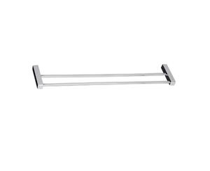 Chrome Lauren Double Towel Rail