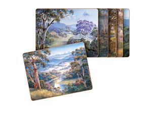 Cinnamon Bradley's Streams Placemats Set of 6