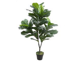 Cooper & Co. Artificial Fiddle Leaf 120cm Home Decor Faux Plant in Pot Indoor