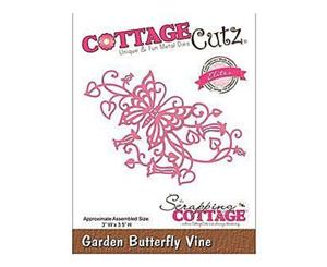 Cottagecutz Elites Die 3X3.5 Garden Butterfly Vine