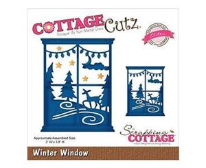 Cottagecutz Elites Die Winter Window 3 Inch X3.8 Inch